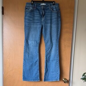 KanCan Medium Blue Flare Jeans